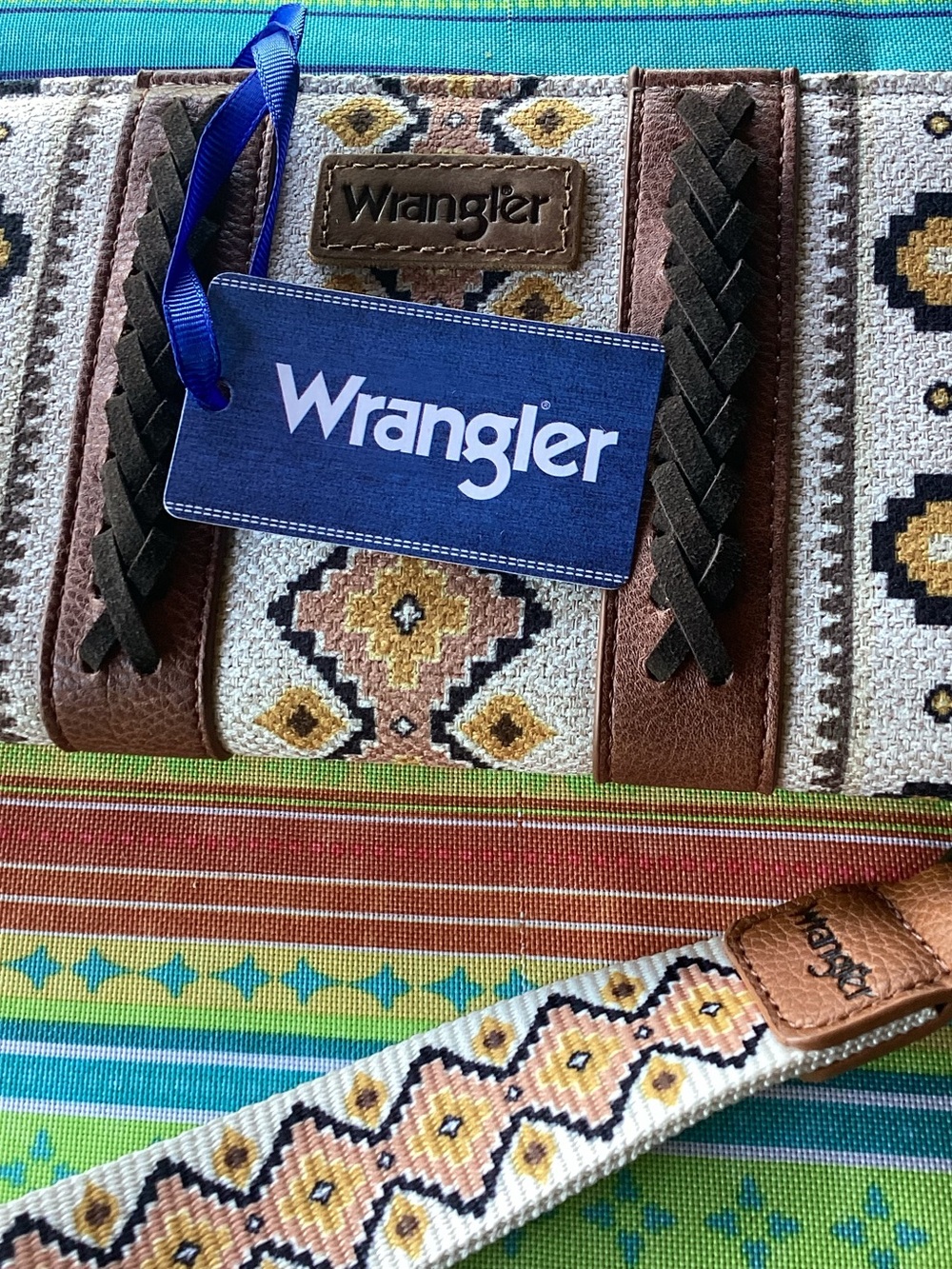 Wrangler Wallet with Aztec Styling - Picture 4 of 10